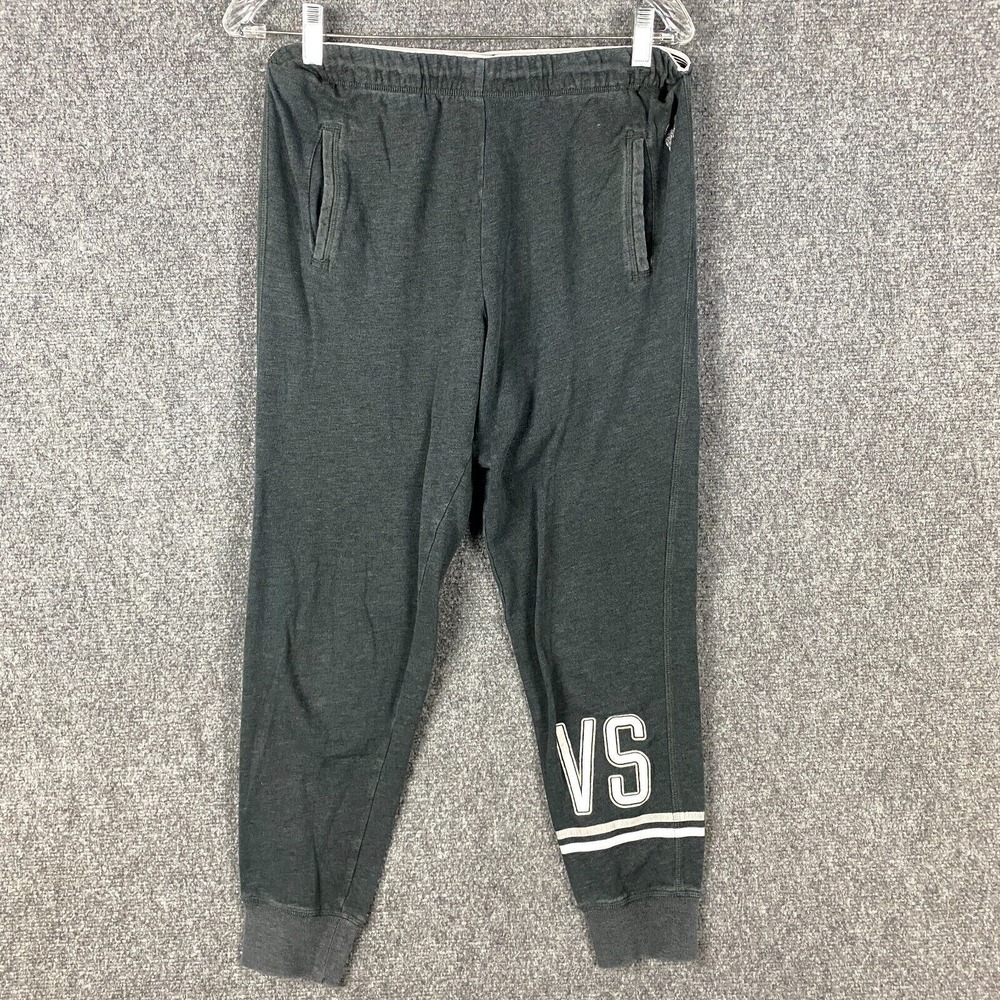 Victoria's Secret Sweatpants Women's‎ Small Drawstring Stretch Gray Cotton Blend